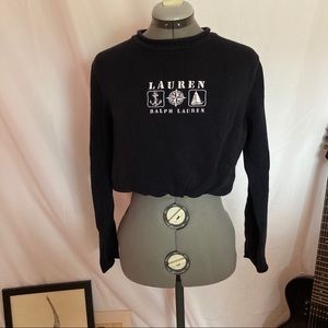 vintage Ralph Lauren nautical crew neck